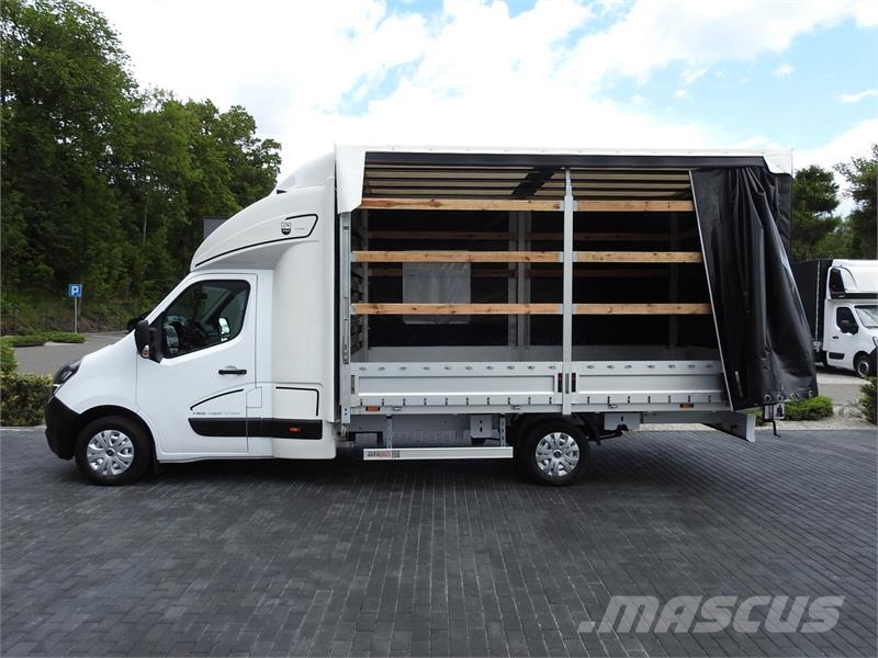 Opel MOVANO TARPAULIN 10 PALLETS WEBASTO Kapali kasa kamyonetler