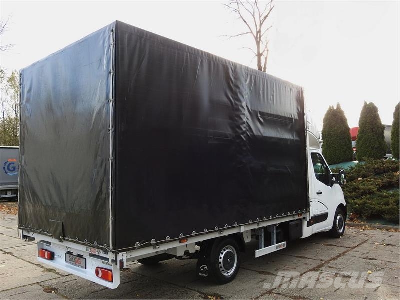 Opel MOVANO  TARPAULIN 10 PALLETS WEBASTO هيكل صندوقي