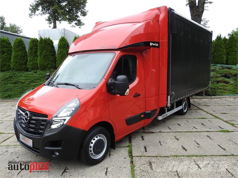 Opel MOVANO  TARPAULIN 10 PALLETS WEBASTO Kastenwagen