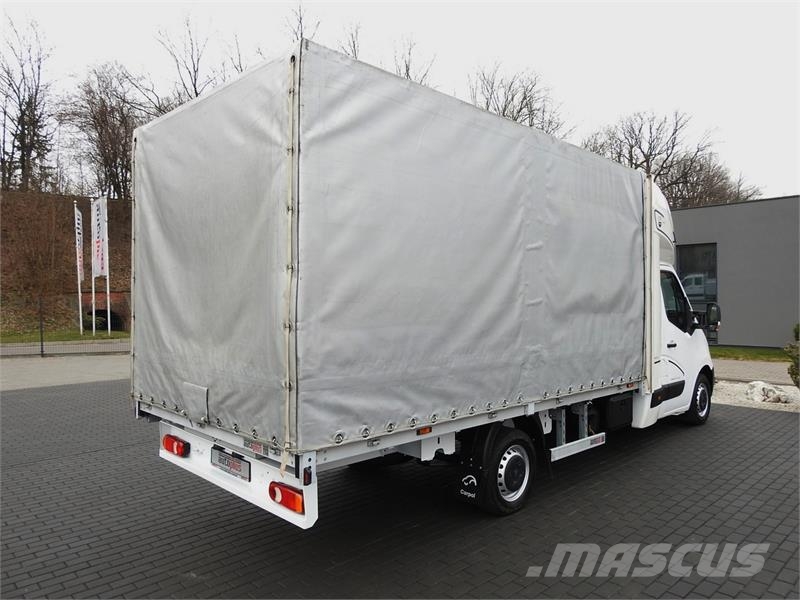 Opel MOVANO TARPAULIN 8 PALLETS WEBASTO Kapali kasa kamyonetler