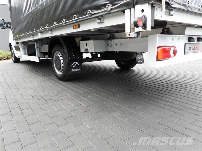 Opel MOVANO   TARPAULIN 10 PALLETS WEBASTO هيكل صندوقي