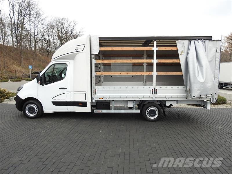 Opel MOVANO TARPAULIN 8 PALLETS WEBASTO Kapali kasa kamyonetler