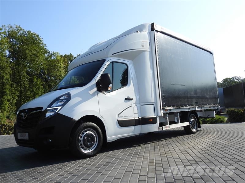 Opel MOVANO TARPAULIN 8 PALLETS WEBASTO Kapali kasa kamyonetler