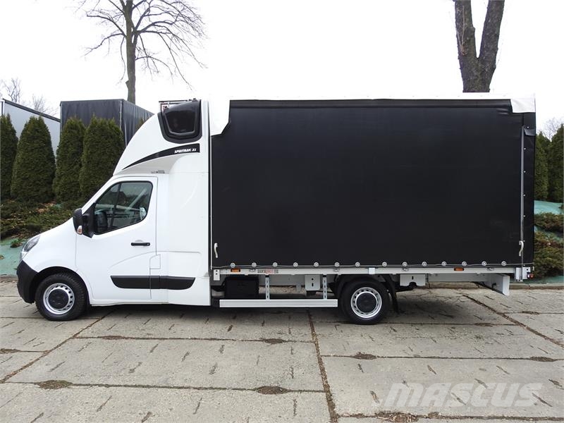 Opel MOVANO  TARPAULIN 10 PALLETS WEBASTO Kapali kasa kamyonetler
