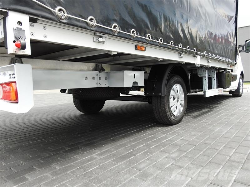 Opel MOVANO TARPAULIN 10 PALLETS WEBASTO Kapali kasa kamyonetler