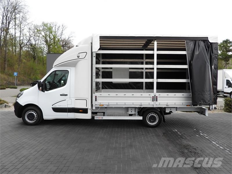 Opel MOVANO   TARPAULIN 10 PALLETS WEBASTO هيكل صندوقي