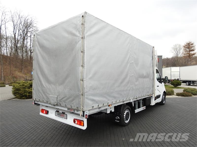 Opel MOVANO TARPAULIN 8 PALLETS WEBASTO Kapali kasa kamyonetler
