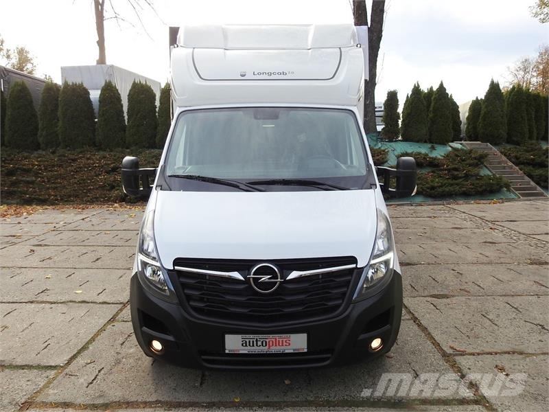 Opel MOVANO  TARPAULIN 10 PALLETS WEBASTO هيكل صندوقي