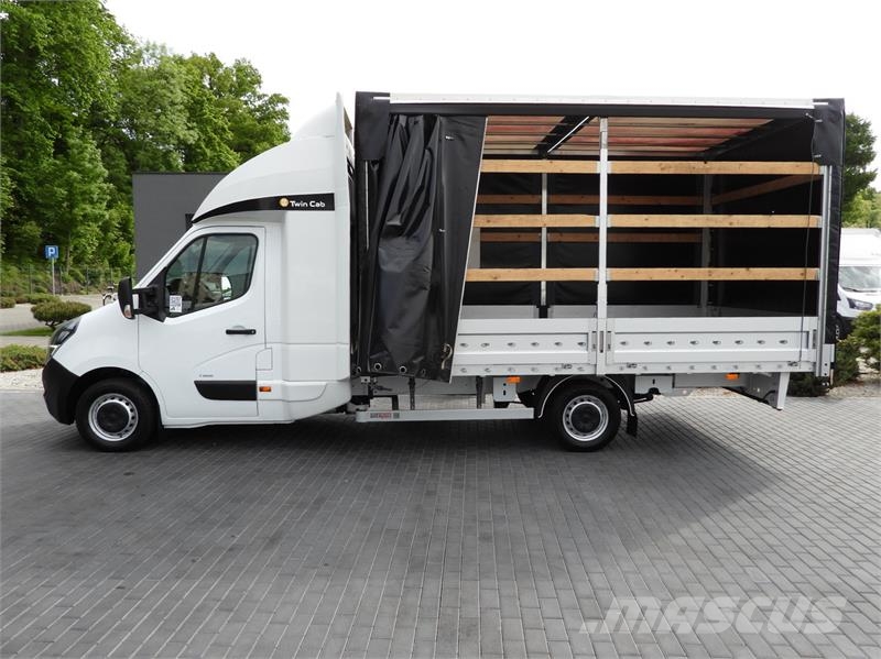 Opel MOVANO  TARPAULIN 10 PALLETS WEBASTO Kapali kasa kamyonetler