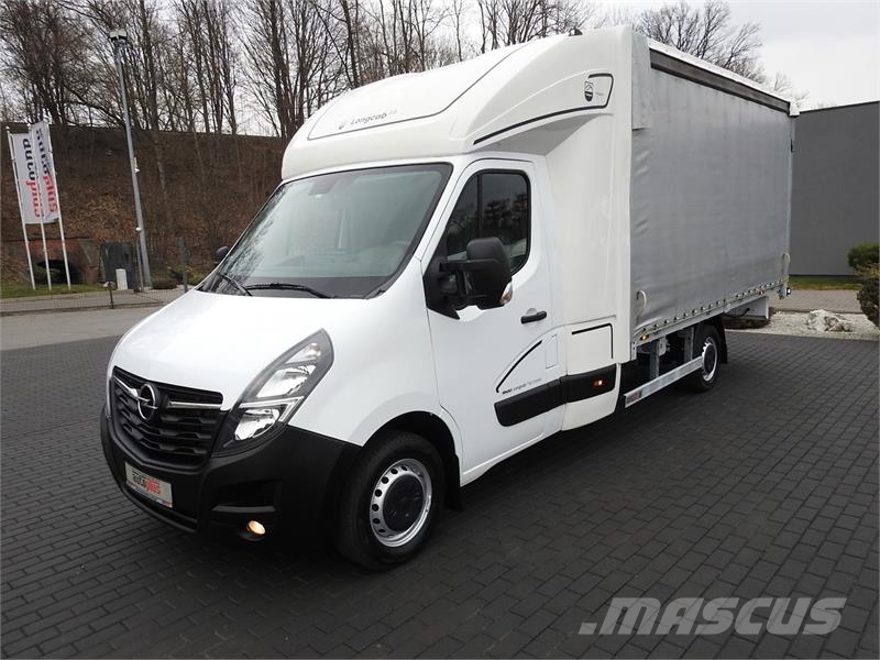 Opel MOVANO TARPAULIN 8 PALLETS WEBASTO Kapali kasa kamyonetler