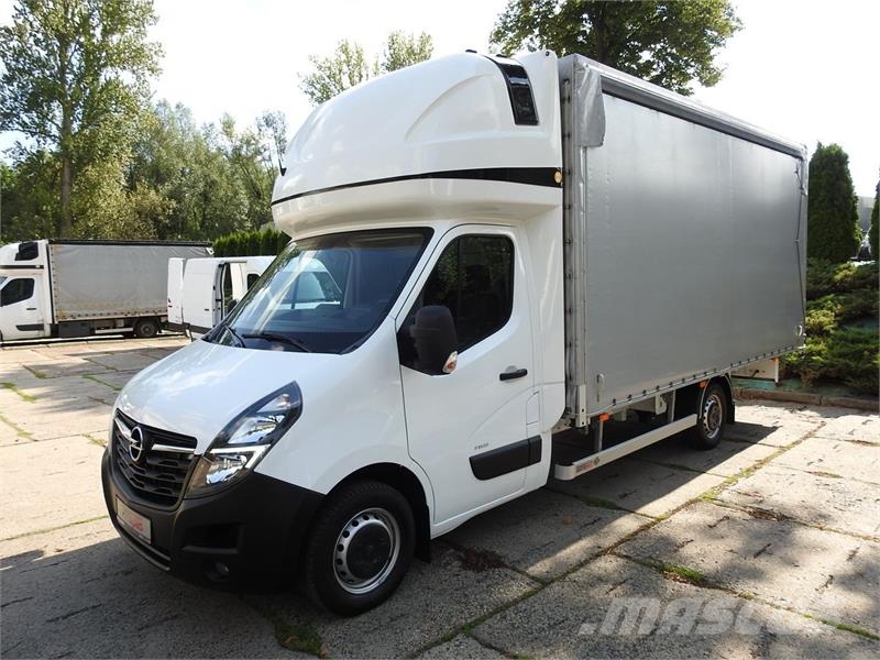 Opel MOVANO   TARPAULIN 10 PALLETS WEBASTO Kapali kasa kamyonetler