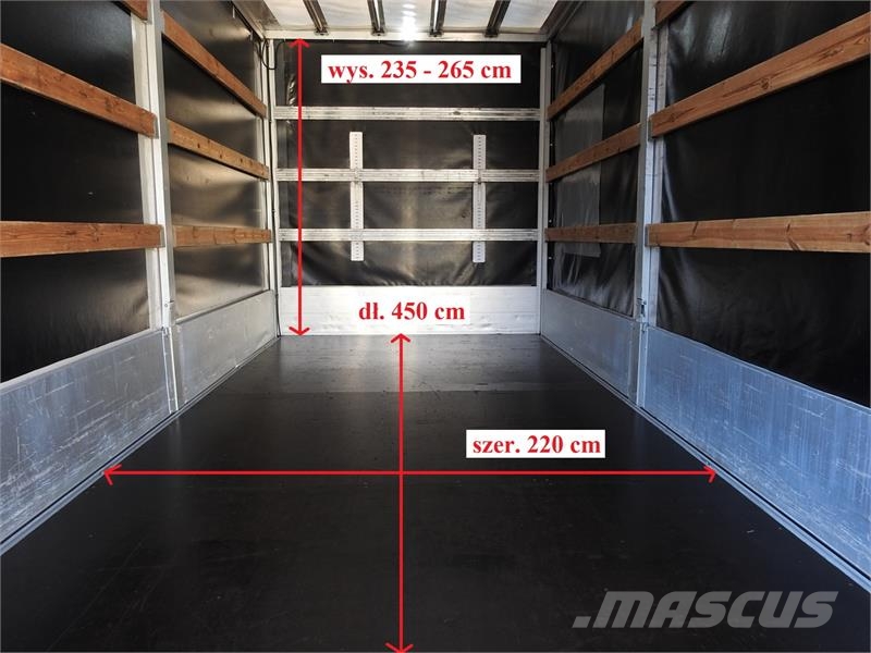 Opel MOVANO  TARPAULIN LIFT 9 PALLETS WEBASTO Furgons