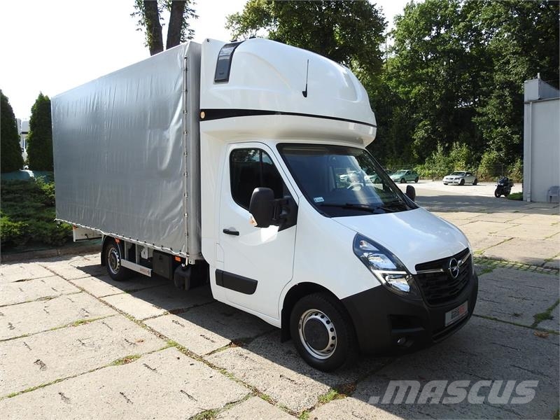 Opel MOVANO   TARPAULIN 10 PALLETS WEBASTO Kapali kasa kamyonetler