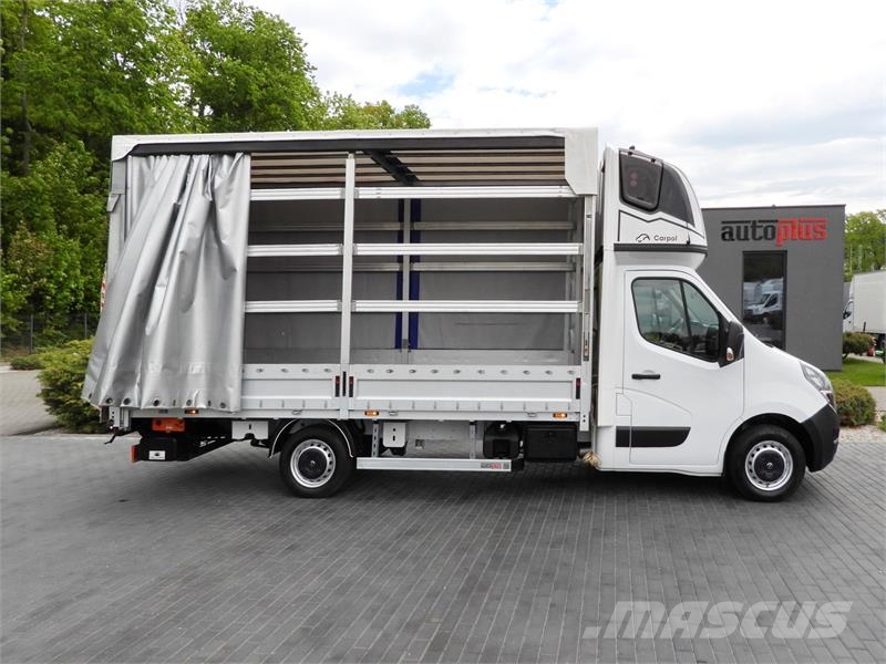 Opel MOVANO TARPAULIN LIFT 9 PALLETS WEBASTO Kastenwagen
