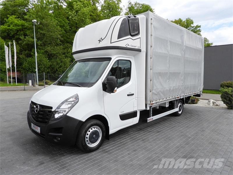 Opel MOVANO TARPAULIN LIFT 9 PALLETS WEBASTO Kastenwagen