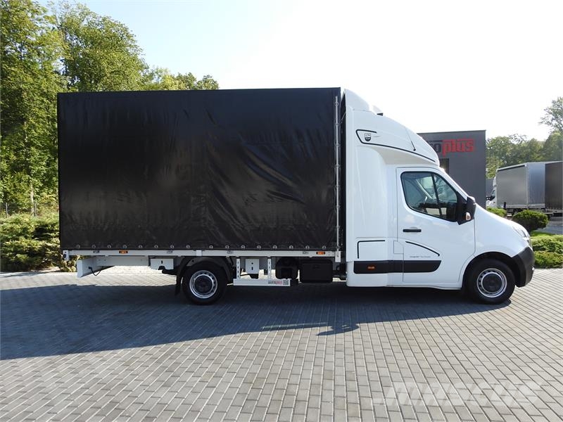 Opel MOVANO TARPAULIN 8 PALLETS WEBASTO Kapali kasa kamyonetler
