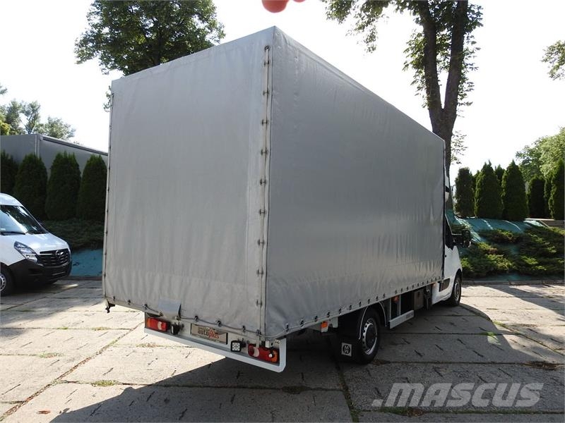 Opel MOVANO   TARPAULIN 10 PALLETS WEBASTO Kapali kasa kamyonetler