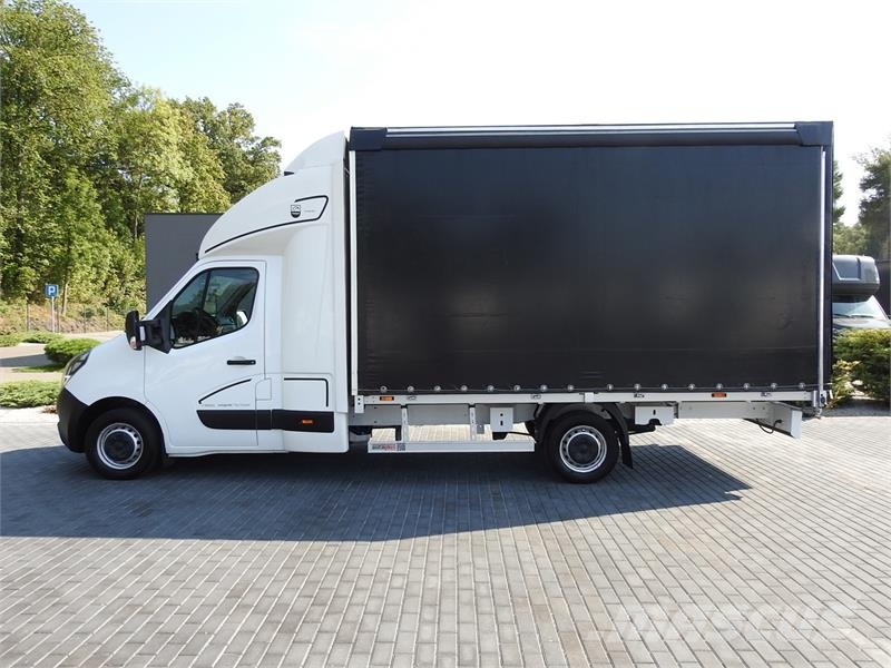 Opel MOVANO TARPAULIN 8 PALLETS WEBASTO Kapali kasa kamyonetler