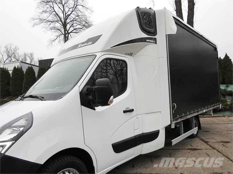 Opel MOVANO  TARPAULIN 10 PALLETS WEBASTO Kapali kasa kamyonetler