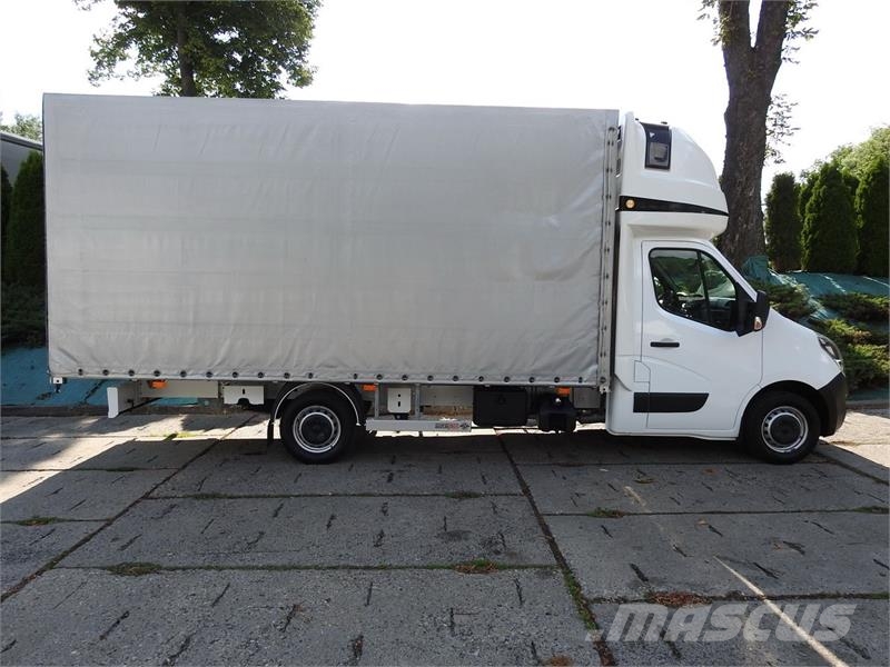 Opel MOVANO   TARPAULIN 10 PALLETS WEBASTO Kapali kasa kamyonetler