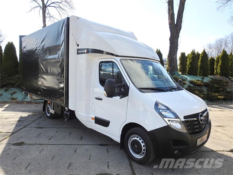 Opel MOVANO  TARPAULIN 10 PALLETS WEBASTO Kapali kasa kamyonetler