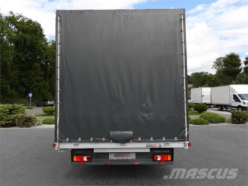 Opel MOVANO TARPAULIN 10 PALLETS WEBASTO Kastenwagen