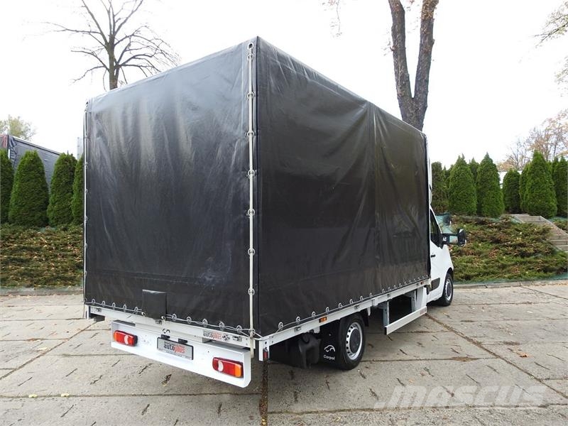 Opel MOVANO   TARPAULIN 10 PALLETS WEBASTO Kapali kasa kamyonetler
