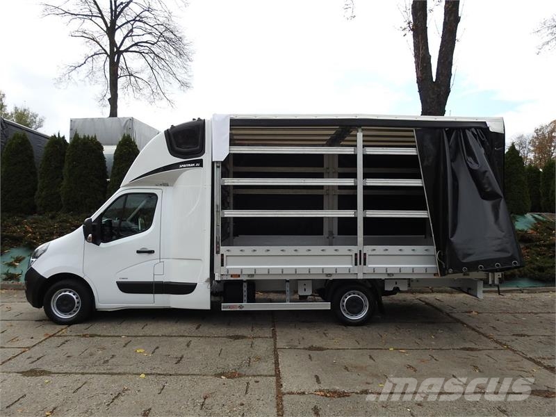 Opel MOVANO   TARPAULIN 10 PALLETS WEBASTO Kapali kasa kamyonetler