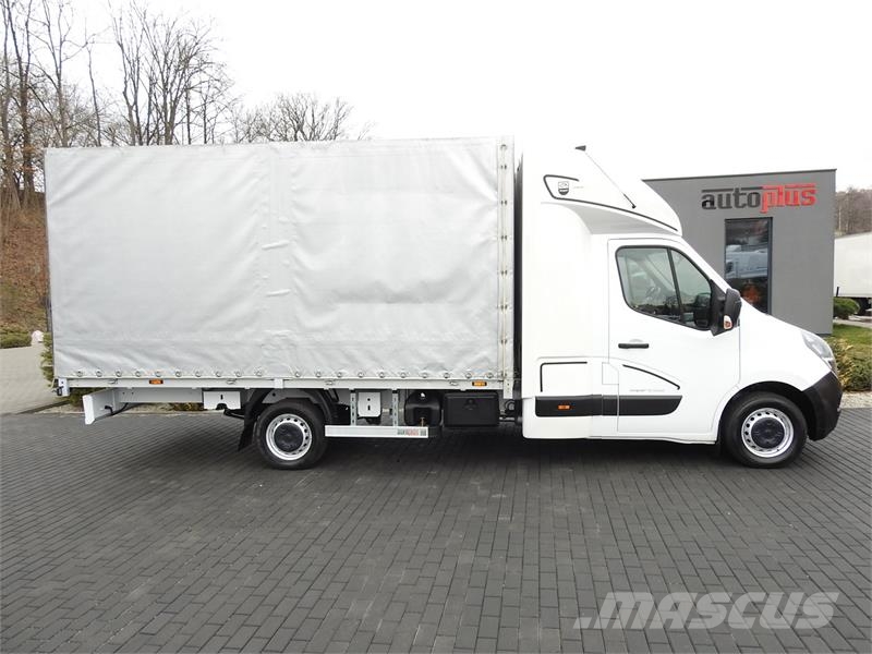 Opel MOVANO TARPAULIN 8 PALLETS WEBASTO Kapali kasa kamyonetler