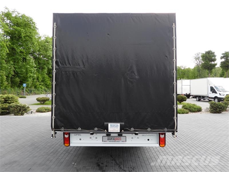 Opel MOVANO  TARPAULIN 10 PALLETS WEBASTO Kapali kasa kamyonetler