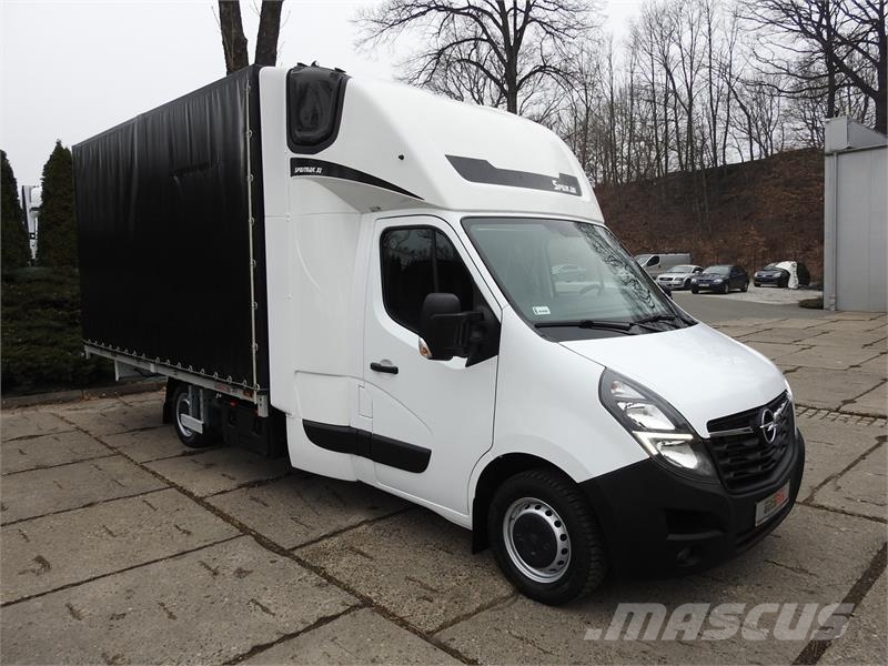 Opel MOVANO  TARPAULIN 10 PALLETS WEBASTO Kapali kasa kamyonetler