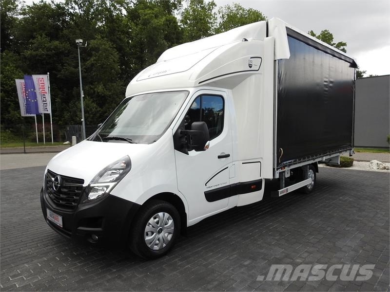 Opel MOVANO TARPAULIN 10 PALLETS WEBASTO Kapali kasa kamyonetler