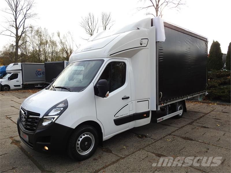 Opel MOVANO  TARPAULIN 10 PALLETS WEBASTO هيكل صندوقي