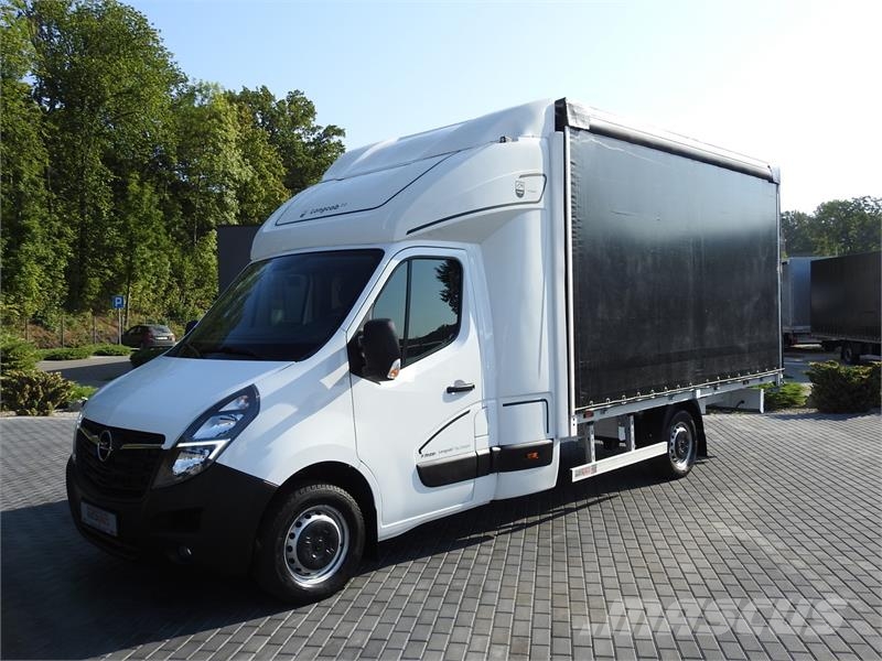 Opel MOVANO TARPAULIN 8 PALLETS WEBASTO Kapali kasa kamyonetler