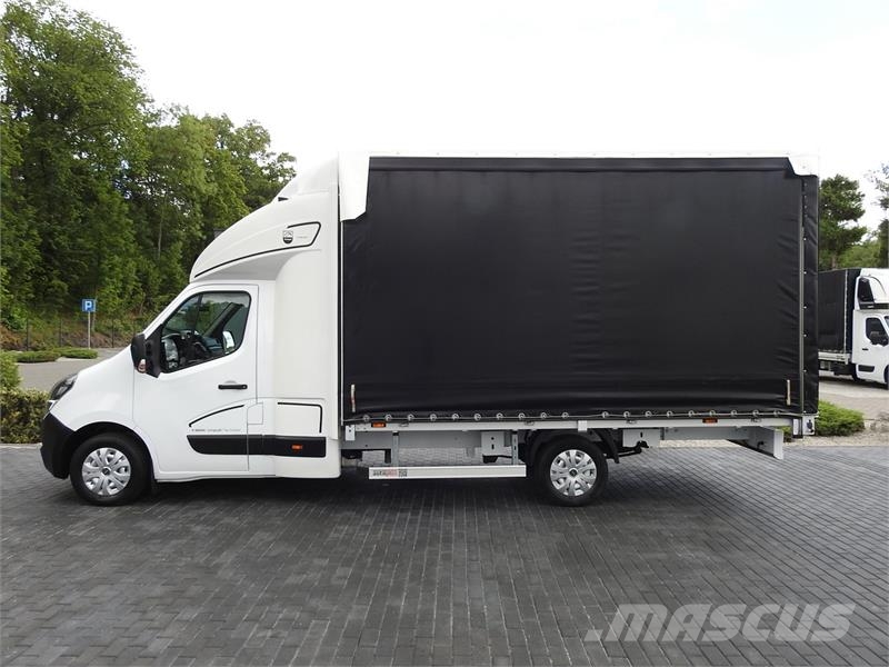 Opel MOVANO TARPAULIN 10 PALLETS WEBASTO Kapali kasa kamyonetler