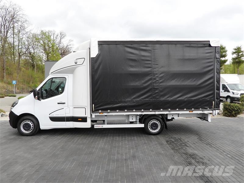 Opel MOVANO   TARPAULIN 10 PALLETS WEBASTO هيكل صندوقي