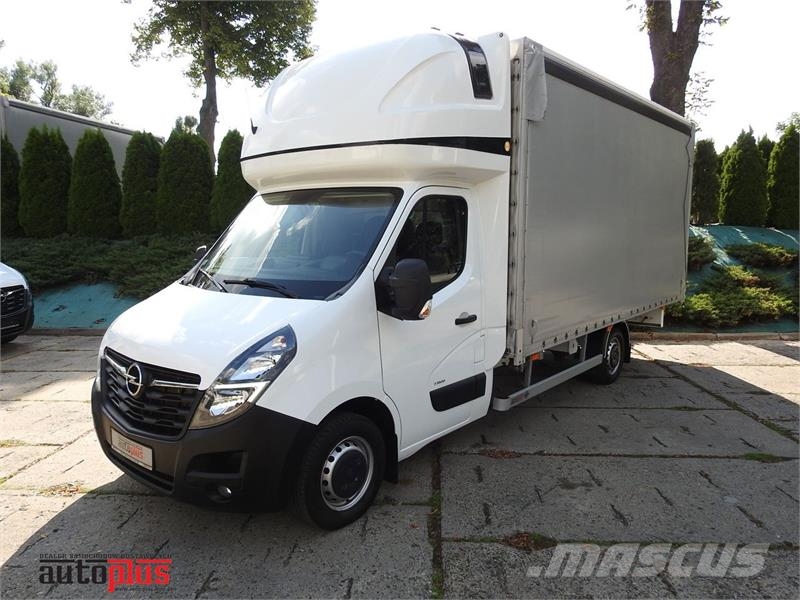 Opel MOVANO   TARPAULIN 10 PALLETS WEBASTO Kapali kasa kamyonetler