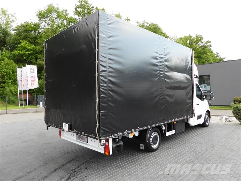 Opel MOVANO  TARPAULIN 10 PALLETS WEBASTO Kapali kasa kamyonetler