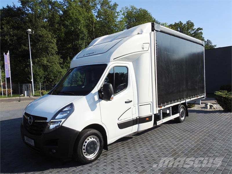 Opel MOVANO TARPAULIN 8 PALLETS WEBASTO Kapali kasa kamyonetler
