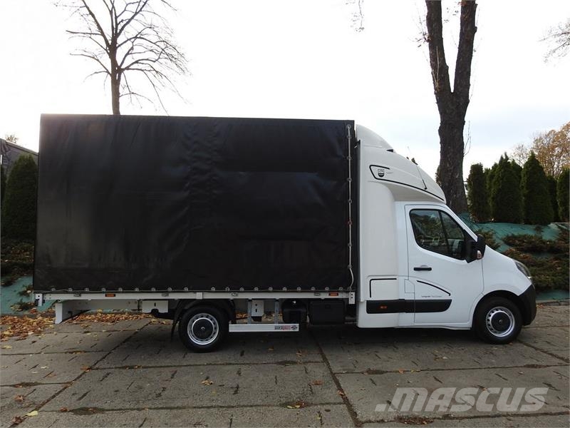 Opel MOVANO  TARPAULIN 10 PALLETS WEBASTO هيكل صندوقي
