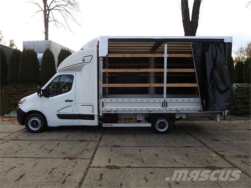 Opel MOVANO  TARPAULIN 10 PALLETS WEBASTO هيكل صندوقي