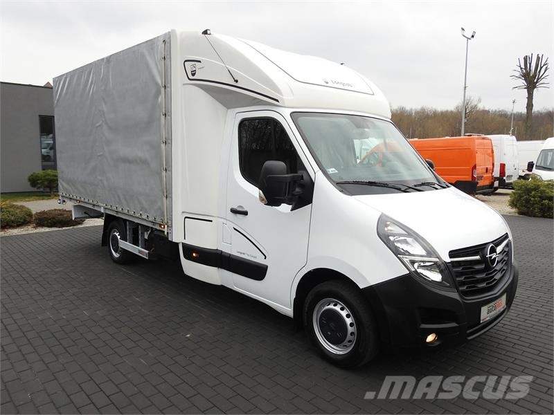 Opel MOVANO TARPAULIN 8 PALLETS WEBASTO Kapali kasa kamyonetler