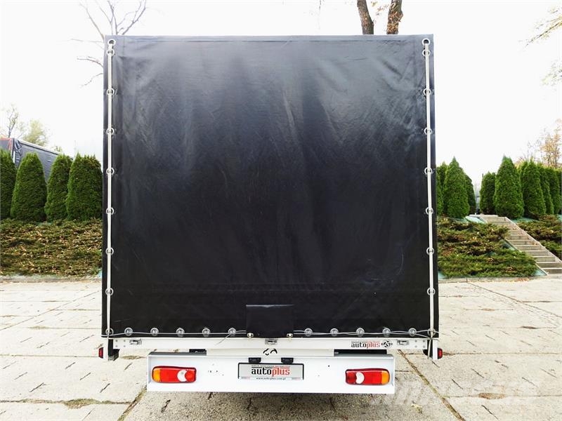 Opel MOVANO   TARPAULIN 10 PALLETS WEBASTO Kapali kasa kamyonetler