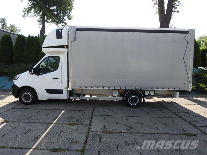 Opel MOVANO   TARPAULIN 10 PALLETS WEBASTO Kapali kasa kamyonetler