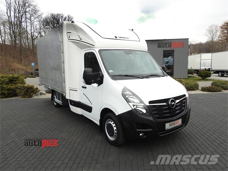 Opel MOVANO TARPAULIN 8 PALLETS WEBASTO Kapali kasa kamyonetler
