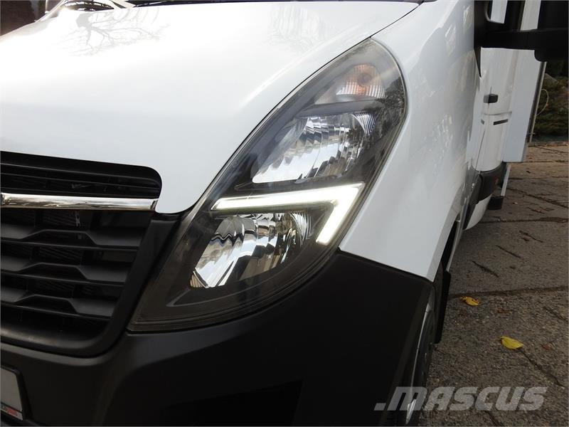 Opel MOVANO  TARPAULIN 10 PALLETS WEBASTO هيكل صندوقي