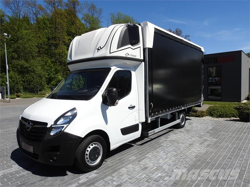 Opel MOVANO  TARPAULIN LIFT 9 PALLETS WEBASTO Furgons