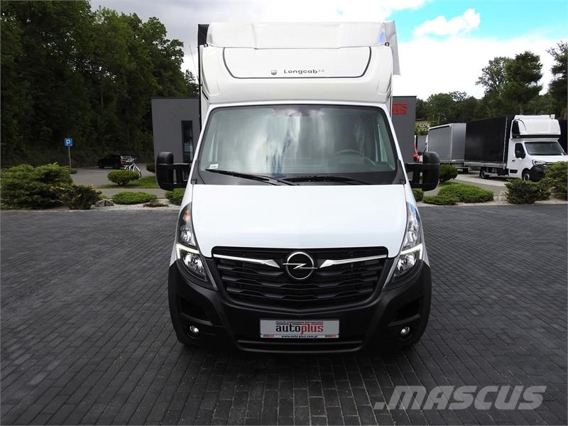 Opel MOVANO TARPAULIN 10 PALLETS WEBASTO Kapali kasa kamyonetler