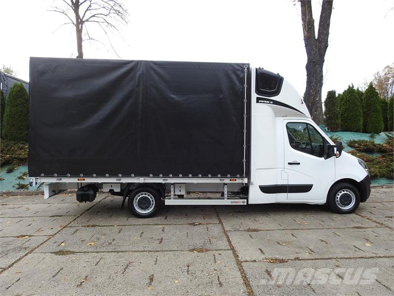 Opel MOVANO   TARPAULIN 10 PALLETS WEBASTO Kapali kasa kamyonetler