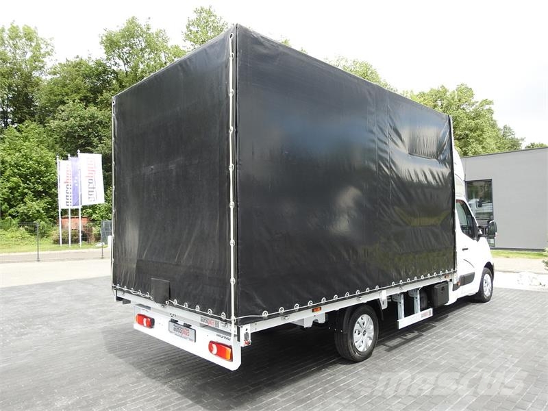 Opel MOVANO TARPAULIN 10 PALLETS WEBASTO Kapali kasa kamyonetler
